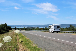 View on to Digby Nova Scotia